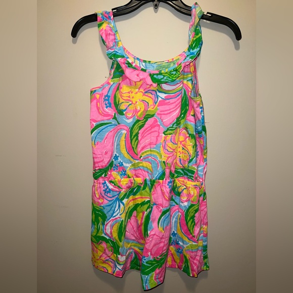 NWOT girls lilly pulitzer romper - Picture 2 of 3